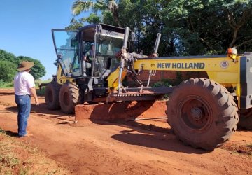 Governo de Mato Grosso do Sul investe R$ 1,4 milhão em pavimentação no distrito de Ipezal